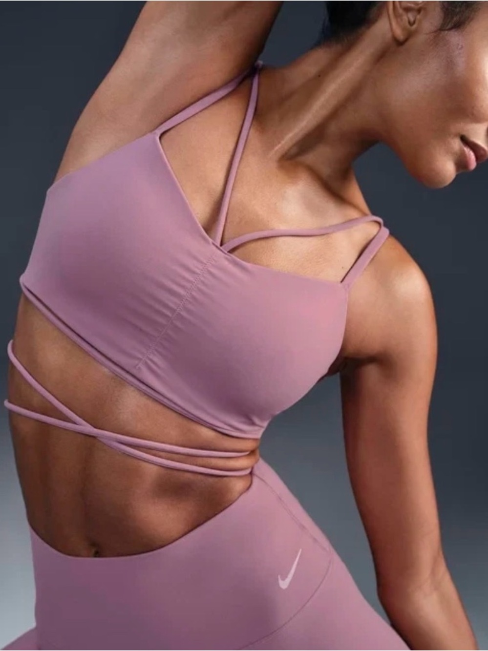 Nike Zenvy Strappy Wrap Sports Bra